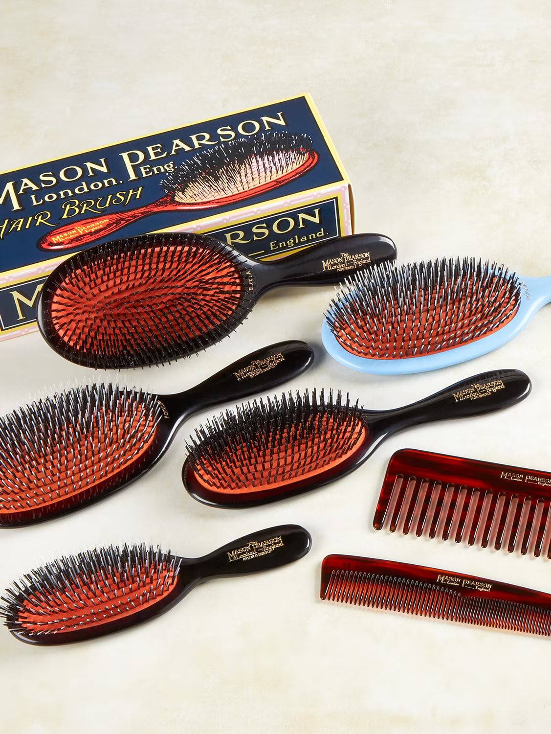 Handy Pure Boar Bristle Hairbrush