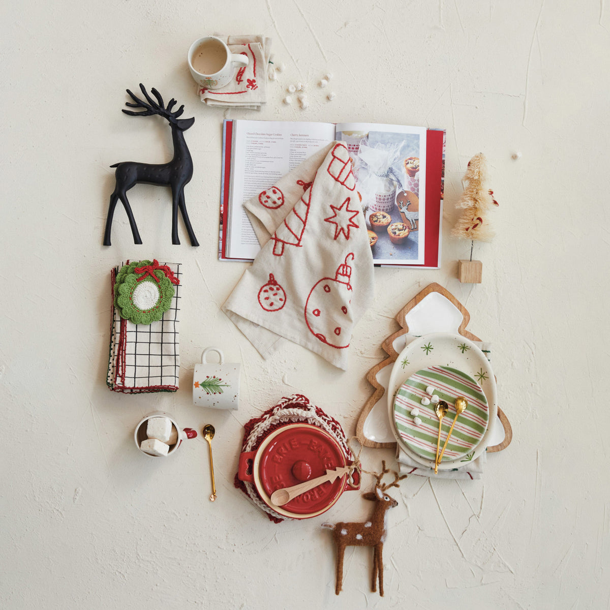 Brie Baker & Spoon Set